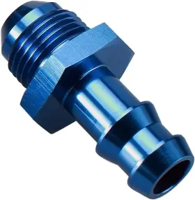 An815-barb-10 Ac Performance Bl 10 An Male Flare To 5/8 Inch Barb Push Hose 10an 5/8&apos &apos Blue
