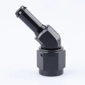 Bn4506-516 Ac Performance Bk Black Aluminum 45 Degree Female An6 To 5/16 Inch 6an