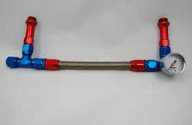 6098u Aed Performance Braided Fuel Line Kit