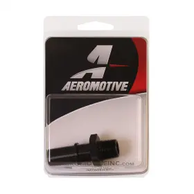 15140 Aeromotive Port Adapter 3/8 Npt Male To 5/8 Quick Connect