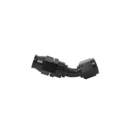 15357 Aeromotive -10an 45-degree Ptfe Hose Fitting Black Anodized