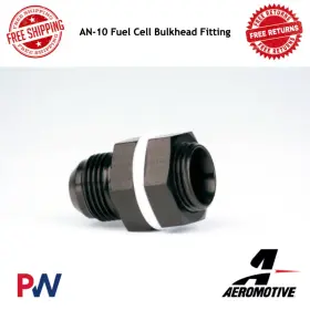 An-10 Aeromotive 15646 Fuel Cell Bulkhead Fitting #15646 An-10 Aeromotive 15646 Fuel Cell Bulkhead Fitting #15646