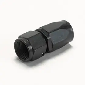15653 Aeromotive -8an Straight Hose End Fitting Aluminum Black Anodized Part