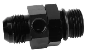 Orb-12 Aeromotive 15742 To An-12 Male Flare In-line Gauge Adapter 1/8 Npt