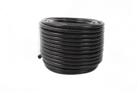Afs15337 Aeromotive 15337 8an Ptfe S/s Braided Hose 20ft Black Jacketed