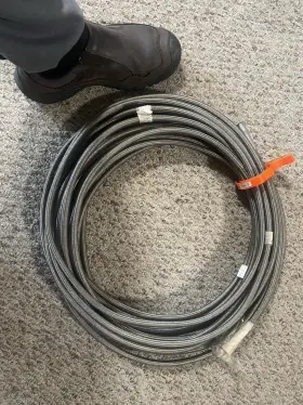 1p322 Aeroquip -6 Ptfe 3000psi Racing/aerospace Hose New