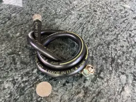 5-45-5079-10 Aeroquip 30 Inch Long Water Hose Gas Oil Ends Inverted Flare M1731 Unit Military 5-45-5079-10 Aeroquip 30 Inch Long Water Hose Gas Oil Ends Inverted Flare M1731 Unit Military