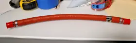 Ae3660001g0160 Aeroquip 6an Stainless Steel Braided Hose 16 Inch