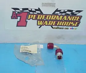 Fbm-4233 Aeroquip New -08 An 90 Swivel Crimp Fitting Starlite Red/natural Fbm 4233 #130