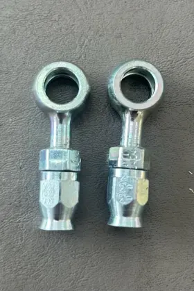 Fbm3091 Aeroquip 3an Hose End Ptfe X Straight 10mm Banjo Pair