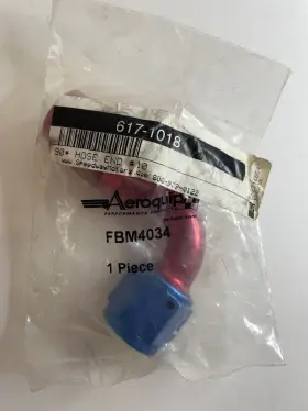 Fbm4034 Aeroquip 90 #10 Hose End New Sealed