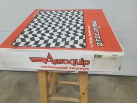 Fcn1020 Aeroquip Hose Aqp Socketless Rubber Black -10 An 20 Ft. Length Nos