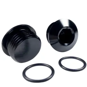 Wan814-b10-blk Afatebox 10an Socket Plug 10 An Male Hex Head Port Plugs Aluminum Fittings Adapter Wit