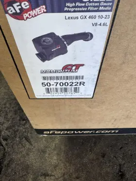 50-70022r Afe Momentum Gt Cold Air Intake System For Lexuxs Gx 460
