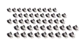 All18300-50 Allstar Performance Line Clamp Aluminum 3/16in 50 Pack