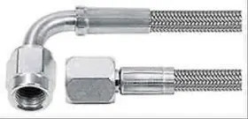 All46404-18 Allstar Performance Braided Steel Line #4 -4an Straight /