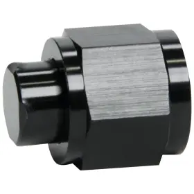 Allstar Performance All49671 Fitting - Cap 4 An Aluminum Black Anodize Each