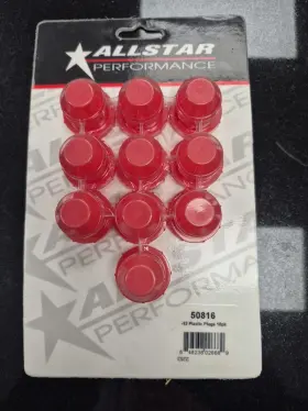 All50816 Allstar Performance 12 Plastic Plugs 10pk