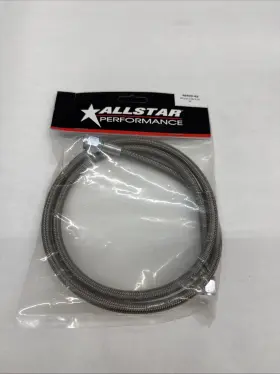 All-all46400-42 Allstar Performance S Braided Stainless Brake Line 42in #4 -4 An Str/-4 St