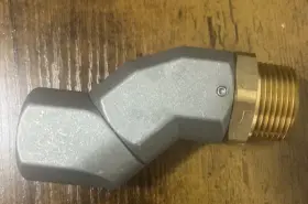Ca-1003-02 Amarine Made 1 Inch Fuel Transfer Hose Swivel 360 Degree Rotating Connector For Nozzle Ca-1003-02 Amarine Made 1 Inch Fuel Transfer Hose Swivel 360 Degree Rotating Connector For Nozzle