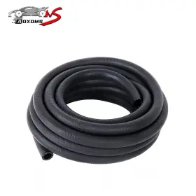 260304-2 Aoxoms 1/2 Inch Fuel Hose Line Push Lock Nbr Rubber Sae 30r7 10ft 300psi Black