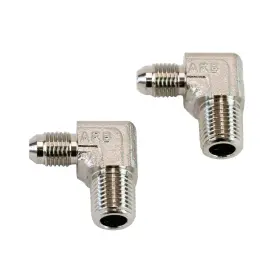 0740110 Arb For 90 Elbow Jic4m 1/4nptm 2pk