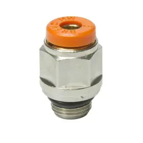 170201 Arb 258006604187 Air Fitting Straight R1 5sp 5 Mm To 1/8 Mm. Ideal For An Easy Connecti