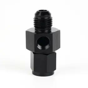 Hr047 Aurorasters 6an Male Flare To Female Swivel With 1/8 Npt Gauge Port Fuel Pressure Tak