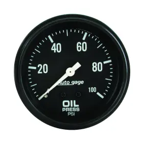 Auto Meter 046074023125 2312 Autogage Oil Pressure Gauge 2.625 Inch Auto Meter 046074023125 2312 Autogage Oil Pressure Gauge 2.625 Inch