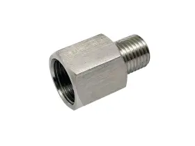 Po-ftm3279-m1815-n14-0420 Autobahn88 Stainless Steel Hose End Adapter For Fuel Oil Air Line M18x1.5 To 1/4 Inch Npt Po-ftm3279-m1815-n14-0420 Autobahn88 Stainless Steel Hose End Adapter For Fuel Oil Air Line M18x1.5 To 1/4 Inch Npt