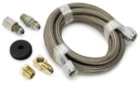 3228 Autometer Fits 6 Ft Braided Stl Line Ki