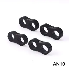 Hr013-4pcs-an10 Batu 4pcs An10 20mm Hose End Fitting Adapter Line Separator Oil/gas/fuel