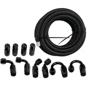 14ydt5 Bfo An6 -6an Stainless Steel Nylon Braided Fuel Hose Line 20ft Adapter 10pcs New 14ydt5 Bfo An6 -6an Stainless Steel Nylon Braided Fuel Hose Line 20ft Adapter 10pcs New
