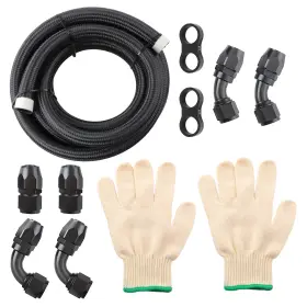 1moi3r Bfo Fuel Line Hose Fitting Kit Fit For Transmission Fluid Oil Race Gas And