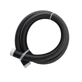 6lp31s Bfo 20an Nylon Braided Stainless Steel Hose Fuel Line Heat Resisting 5 Feet