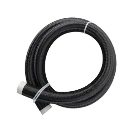 Crd91i Bfo 16an An16 Hose Fuel Line Nylon Steel Braided Cpe Rubber Oil Cooling Black