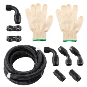 Dyc5hq Bfo 12an 10ft Oil Fuel Line Hose Fitting Compatible With Transmission Fluid Black Dyc5hq Bfo 12an 10ft Oil Fuel Line Hose Fitting Compatible With Transmission Fluid Black