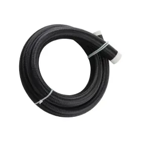 J3otwr Bfo 20an Nylon Braided Stainless Steel Hose Fuel Line Oil Cooling 5ft 1pc