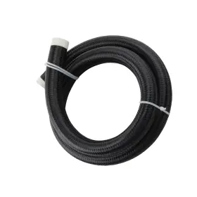 Bfo Lwr3y0 Heat Resisting 20an Nylon Braided Stainless Steel Hose Fuel Line 5ft 1pc