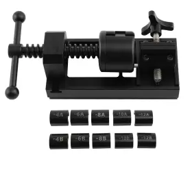 V9a7sh Bfo Fuel Hose Connect Tool Press Kit With 5 Holders Fit Fittings Of 4an To 12an