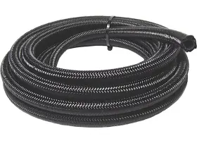 13222 Big End Performance 12an X 10ft Black Nylon Braided Hose