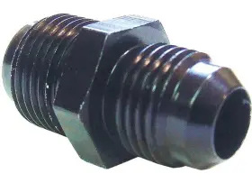 14130 Big End Performance 6 X 1/220 Black Fuel Pump Adapter