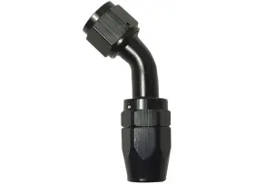 14245 Big End Performance Black 45 Degree Swivel Aluminum Hose 12an 14245 Big End Performance Black 45 Degree Swivel Aluminum Hose 12an