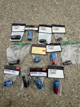 12200 Big End Performance Products Lot Of 12 Nos Automotive Fittings And Adapters