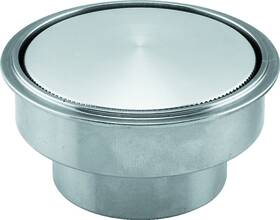 489606 Bikers Choice Raw Paintable Pop Up Gas Cap Weld-in Vented Custom