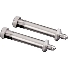 66210 Billet Specialties Thru-frame Fittings Fits -3an X 1/8in Npt Short 66210 Billet Specialties Thru-frame Fittings Fits -3an X 1/8in Npt Short