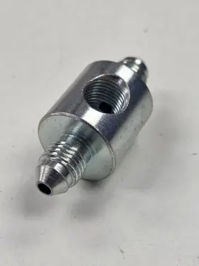 Bhp3angauge Bonehead Performance #3 An X 1/8 Npt Gauge Adapter -3an Steel