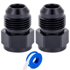 10an Breezliy 712417441498 Female To 8an Male Flare Reducer Adapter Fitting Connector Aluminum Blac 10an Breezliy 712417441498 Female To 8an Male Flare Reducer Adapter Fitting Connector Aluminum Blac
