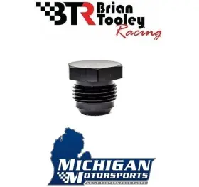 Cpm-010 Brian Tooley Racing Btr 10an Male Flare Plug Fitting Black -10 An