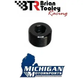 Brian Tooley Racing Npt-pg-1/8 Btr 1/8 Inch Npt Plug Fitting Black Male